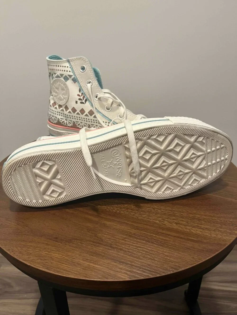 Converse Chuck Taylor All Star Lift Day of the Dead W10.5: Worn Twice